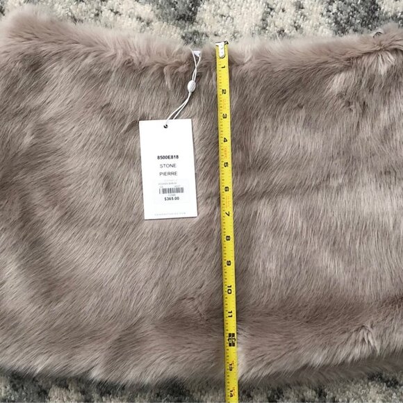 Bridal Shrug Stole Fall Winter Holiday Party Black Tie Wedding Sosken NEW $365 - Picture 8 of 16